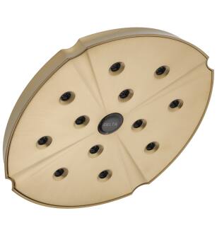 Delta Universal Showering Components RP61274CZ H2Okinetic® Single-Setting Raincan Shower Head in Champagne Bronze