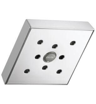 Delta Universal Showering Components RP70171PR H2Okinetic® Single-Setting Raincan Shower Head in Lumicoat Chrome