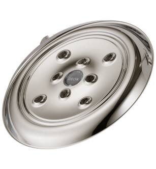 Delta Universal Showering Components RP70172PN H2Okinetic® Single-Setting Raincan Shower Head in Polished Nickel