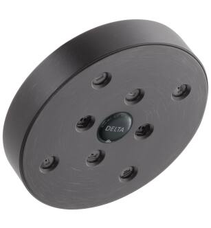 Delta Universal Showering Components RP70175RB H2Okinetic® Single-Setting Raincan Shower Head in Venetian Bronze