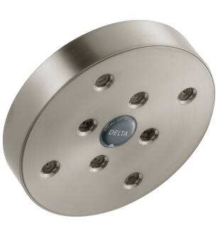 Delta Universal Showering Components RP70175SSPR H2Okinetic® Single-Setting Raincan Shower Head in Lumicoat Stainless