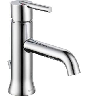 Delta 559LFMPU Trinsic Single Handle Lavatory Faucet - Metal Pop-Up