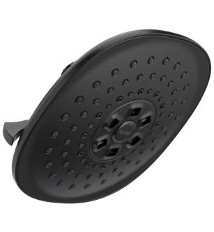 Delta Universal Showering Components 52686-BL H2Okinetic(R) 3-Setting Raincan Shower Head in Matte Black