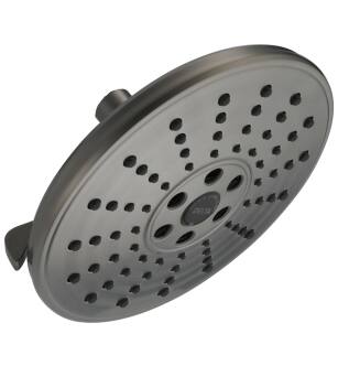 Delta Universal Showering Components 52688-KS-PR H2Okinetic® 3-Setting Raincan Shower Head in Lumicoat Black Stainless