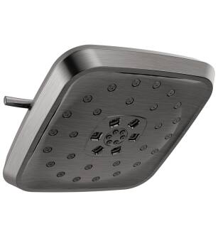 Universal Showering H2Okinetic® 4-Setting Shower Head With UltraSoak™ In Lumicoat Black Stainless