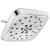 Universal Showering H2Okinetic® 4-Setting Shower Head With UltraSoak™ In Lumicoat Chrome