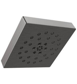 Delta Universal Showering Components 52484-KS-PR H2Okinetic® 4-Setting Shower Head with UltraSoak™ in Lumicoat Black Stainless