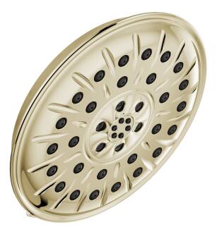 Delta Universal Showering Components 52487-PN-PR H2Okinetic® 4-Setting Shower Head with Ultrasoak™ in Lumicoat Polished Nickel