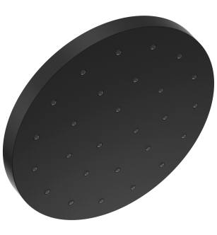 Delta Universal Showering Components 52160-BL H2Okinetic® Single Setting Shower Head with UltraSoak™ in Matte Black