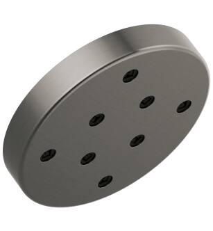 Universal Showering H2Okinetic® 52175-KS-PR Single-Setting Metal Raincan Shower Head In Lumicoat Black Stainless