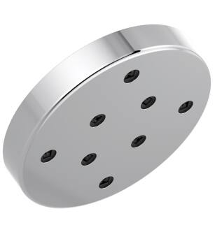 Universal Showering H2Okinetic® 52175-PR Single-Setting Metal Raincan Shower Head In Lumicoat Chrome