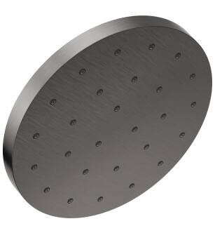 Delta Universal Showering Components 52160-KS-PR H2Okinetic® Single-Setting Shower Head with Ultrasoak™ in Lumicoat Black Stainless