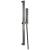 Delta Universal Showering Components 51567-KS-PR H2Okinetic® Single-Setting Slide Bar Hand Shower in Lumicoat Black Stainless