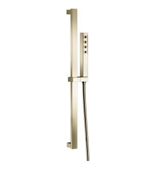 Delta Universal Showering Components 51567-PN-PR H2Okinetic® Single-Setting Slide Bar Hand Shower in Lumicoat Polished Nickel