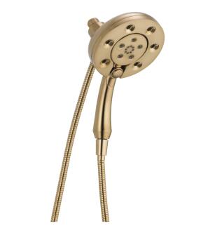 Delta Universal Showering Components 58472-CZ-PR H2Okinetic® In2ition® 4-Setting Two-In-One Shower in Lumicoat Champagne Bronze