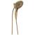 Delta Universal Showering Components 58620-CZ-PR25-PK H2Okinetic® In2ition® 5-Setting Two-In-One Shower in Lumicoat Champagne Bronze