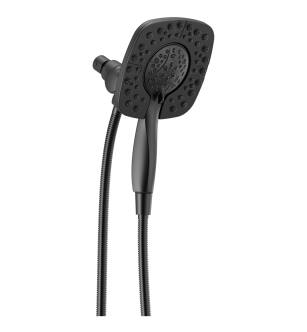 Delta Universal Showering Components 58498-BL In2ition HSSH 1.75 GPM 4-Setting in Matte Black
