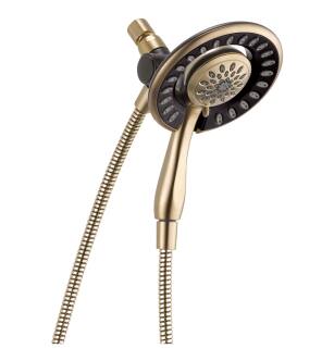 Delta Universal Showering Components 58065-CZ In2ition® 4-Setting Two-in-One Shower in Champagne Bronze