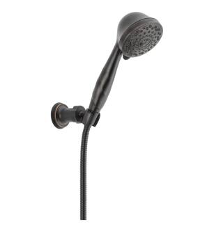 Delta Universal Showering Components 59716-RB Premium 7-Setting Adjustable Wall Mount Hand Shower in Venetian Bronze