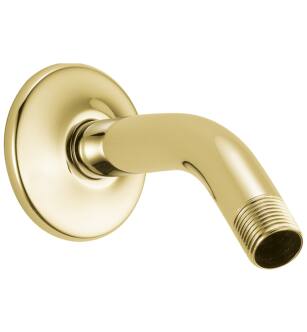 Delta Universal Showering Components U4993-PB Shower Arm & Flange in Polished Brass