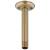 Delta Universal Showering Components RP61058CZ Shower Arm & Flange - Ceiling Mount in Champagne Bronze