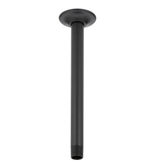 Delta Universal Showering Components U4999-BL Shower Arm & Flange 10" Ceiling Mount in Matte Black