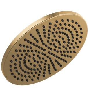 Delta Universal Showering Components 52158-CZ-PR25 Single-Setting Metal Raincan Shower Head in Lumicoat Champagne Bronze