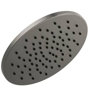Delta Universal Showering Components 52158-KS-PR Single-Setting Metal Raincan Shower Head in Lumicoat Black Stainless