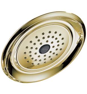 Delta Universal Showering Components RP48686PB Single-Setting Raincan Shower Head in Polished Brass