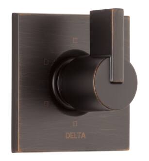 Delta Vero® T11953-RB 6-Setting 3-Port Diverter Trim in Venetian Bronze