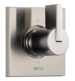 Delta Vero® T11953-SS 6-Setting 3-Port Diverter Trim in Stainless