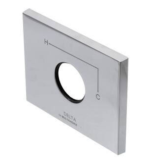 Delta Vero® RP51036 Escutcheon Kit - Tub & Shower in Chrome