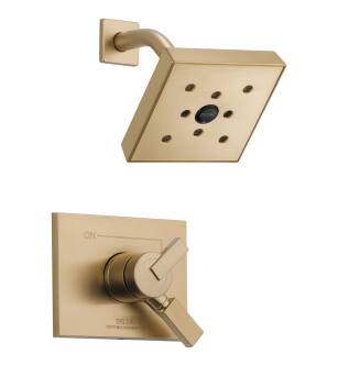 Delta Vero® T17253-CZH2O Monitor® 17 Series H2Okinetic® Shower Trim in Champagne Bronze