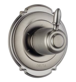 Delta Victorian® T11855-SS 3-Setting 2-Port Diverter Trim in Stainless