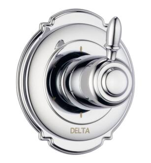 Delta Victorian® T11955 6-Setting 3-Port Diverter Trim in Chrome