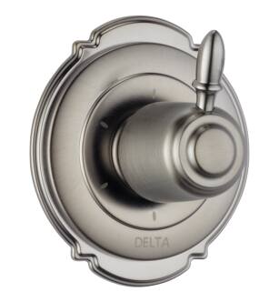 Delta Victorian® T11955-SS 6-Setting 3-Port Diverter Trim in Stainless