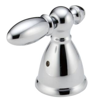 Delta Victorian® H616 Metal Lever Handle Set - Roman Tub in Chrome