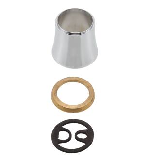 Delta Waterfall Pullouts RP32544 Sleeve, Base & Gasket in Chrome