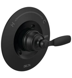 Delta Woodhurst™ T14032-BL Valve Only Trim in Matte Black