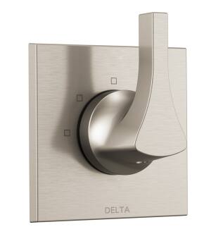 Delta Zura® T11874-SS 3-Setting 2-Port Diverter Trim in Stainless
