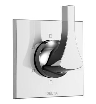 Delta Zura® T11974 6-Setting 3-Port Diverter Trim in Chrome
