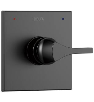Delta Zura® T14074-BL Monitor® 14 Series Valve Only Trim in Matte Black