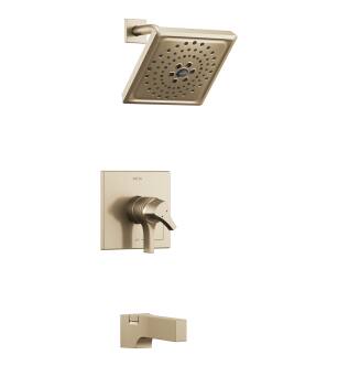 Delta Zura® T17474-CZ Monitor® 17 Series H2Okinetic® Tub and Shower Trim in Champagne Bronze
