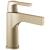 Delta Zura® 574-CZMPU-DST Single Handle Bathroom Faucet Three Hole Deck Mount in Champagne Bronze
