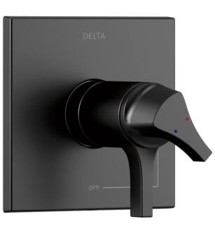 Delta Zura® T17T074-BL TempAssure® 17T Series Valve Only Trim in Matte Black