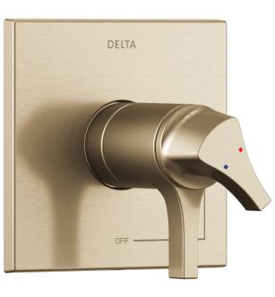 Delta Zura® T17T074-CZ TempAssure® 17T Series Valve Only Trim in Champagne Bronze