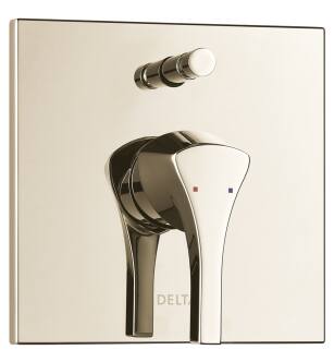 Delta Zura® T85374-PN Wall Tub/Shower Trim in Polished Nickel