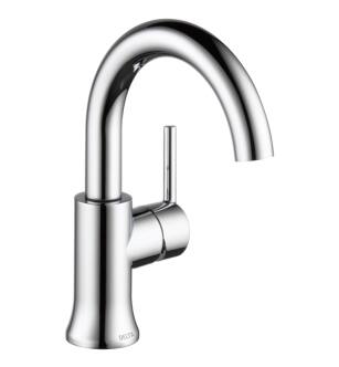 Delta 559HA-DST Trinsic 8 7/8" Single Handle High-Arc Bathroom Faucet in Chrome