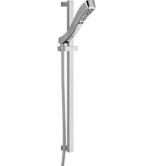 Delta 51552 Universal Showering 7 1/4" 1.75 GPM Multi Function Hand Shower and Slidebar