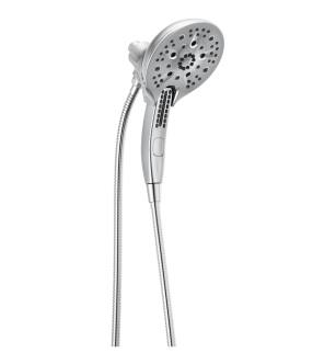 Delta 58620-PK Universal Showering 12 1/4" 1.75 GPM In2ition Multi-Function Two-in-One Shower with H2Okinetic Technology in Chrome